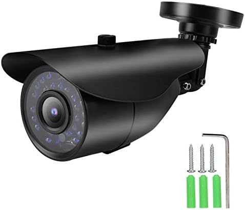 Metal Surveillance Camera, Night IP66 Rainproof Outdoor Waterproof за Сигурност на Cam Wide-Angle IR Infrad Waterproof