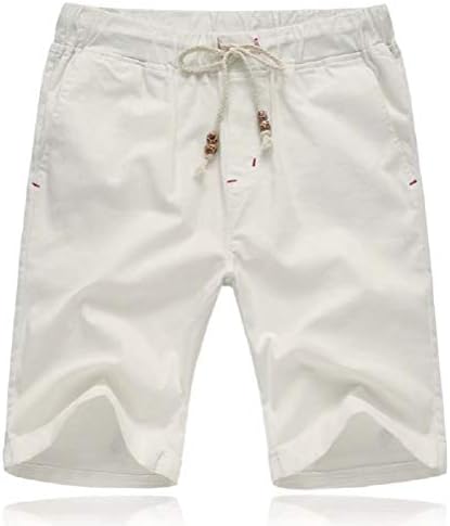 Tansozer Мъжки къси панталони Ежедневни Летни Плажни шорти на съвсем малък с еластичен колан и джобове