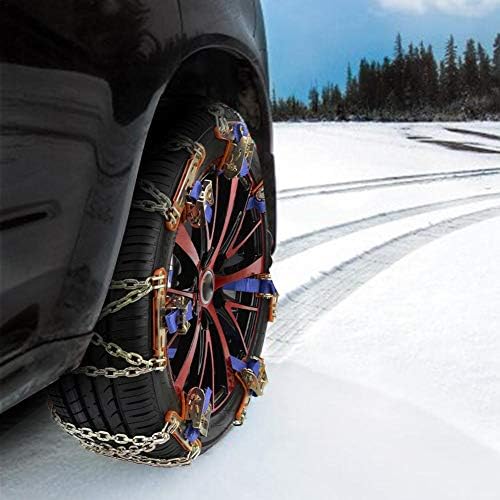 Fasteer One Piece Car Tire Snow Chain SUV Universal Security Chain Спешно Chain Snow Mud Marganese Steel Snow Chain