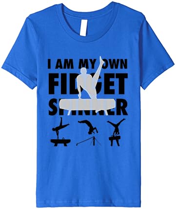 Момчетата Гимнастика Аз Съм Моят Собствен Fidget Spinner Навершие Тениски