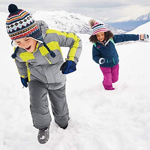 Outee Kids Boys Girls Winter Outdoor Waterproof Snow Boots