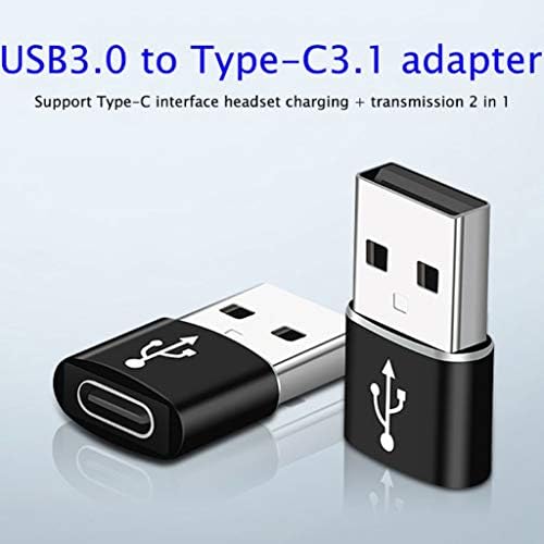 XJJZS USB 3.0 Type a Мъжки към USB 3.1 Type C Женски конектор Конвертор Адаптер Type-c USB зареждане Стандартна Пренос