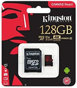 Професионален microSDXC 128GB Работи за Micromax X090Card Custom, доказан SanFlash и Kingston. (80 MBIT/сек)
