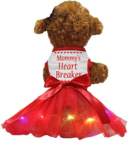 Petitebella Mommy's Heart Breaker Puppy Dog Dress