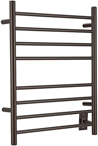 Ancona AN-5382 Prestige Dual 8-Bar Wall Mount Hardwired and Plug-in Towels Warmer in Oil Rubber Bronze