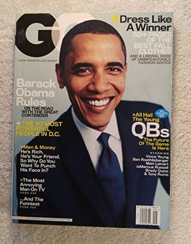 Барак Обама - Списание GQ - Септември 2007