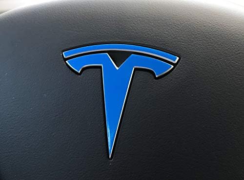 Никола Pro Tesla Model 3 Logo Decal Wrap Kit (Лъскав син)