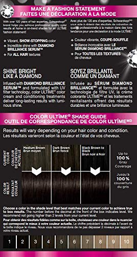Schwarzkopf Color Ultime Hair Color Cream, 1.3 Black Cherry (опаковка може да варира)