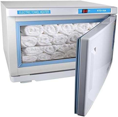 Нагревател мокри кърпи Kigoumi 16L, 2 в 1 Подогревателе кърпи / хавлии мадами за СПА, козметичен салон и у дома, държи