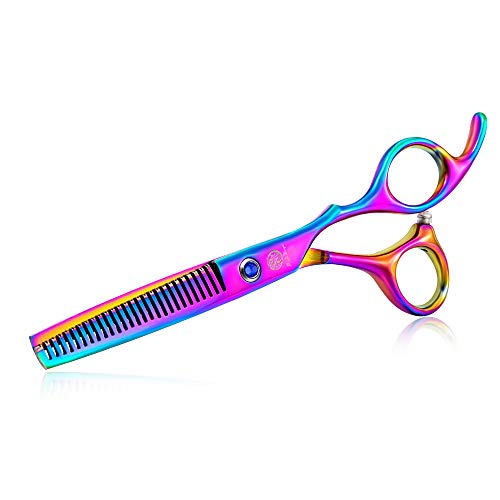 Purple Dragon 5.5/6.0 Професионални многоцветни Фризьорски ножици за подстригване на коса Фризьорски салон Истончающие