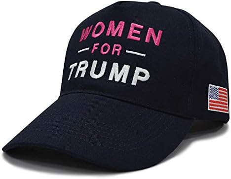 Lysti Donald Trump Make America Great Again Hat Women for Тръмп Slogan with USA American Flag Adjustable Baseball Cap