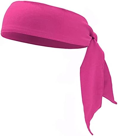 QQWW Мъжки лента за коса Дамска спортна превръзка на главата Спортна йога Лента за коса влагат влагоустойчиви аксесоари Sweatband Подарък 1029 (Цвят : 06, размер : един размер