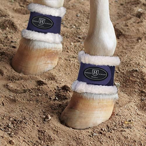 Harrison Howard Essential Premium Horse Pastern Wraps с Берберской Руното Облицовка