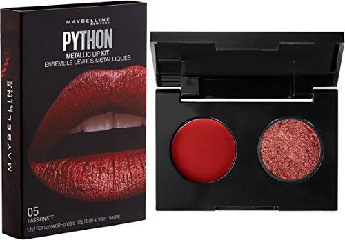 Maybelline New York Lip Studio Python Металик Lip Makeup Kit, Страстен, 0,09 грама.