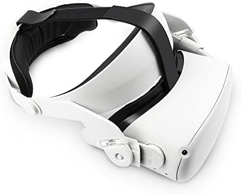 ZyberGears VR Elite Headstrap Съвместим за Oculus Quest 2 Аксесоари Регулируема Глава Колан за Облекчаване на Натиска