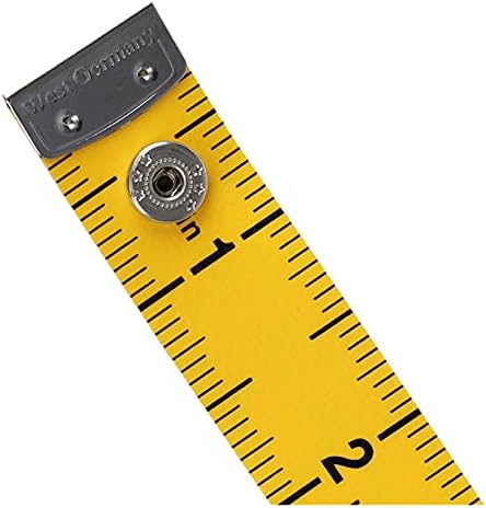 GJHL Рулетка 60in Измервателна Линия за тяло Бутон Шивач, Измерване на лента Шевни Инструменти Плоска лента 150 cm Измервателен