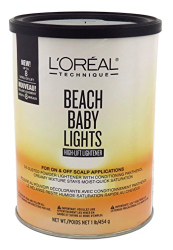 L ' Oreal Paris Loreal Beach Baby Светлини HighLift Lightener £ 1 на Jar, 16 унции