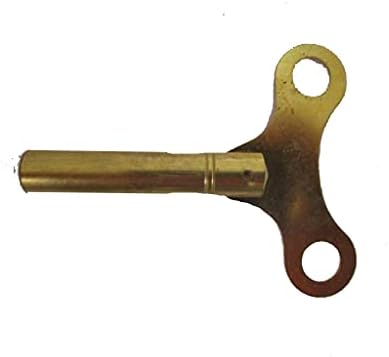 Brass Blessing : Extra Long Universal Brass Clock/Watch Key - Ключ за механични часовници : (№ 11-3,25 X 2.5 инча)
