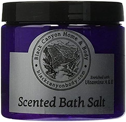 Black Canyon Жасмин Смокиня & Vanilla Scented Sea Salt Bath Soak, Банка 24 грама