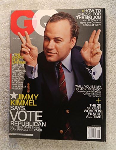 Джими Kimmel Списание GQ - Ноември 2008 г.