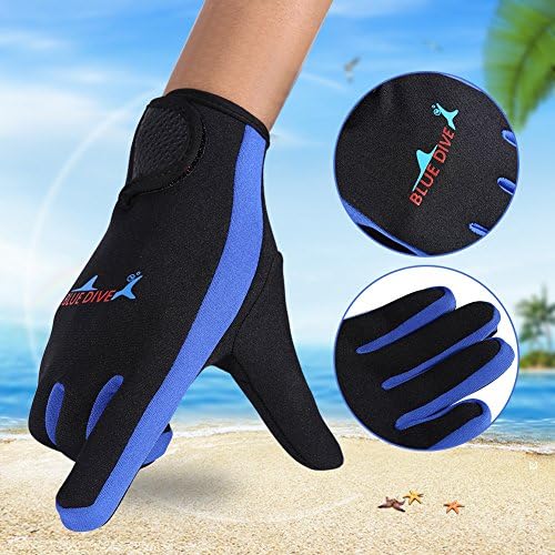 Ръкавици за Гмуркане, 1 чифт/Комплект от 3 Цвята Водолазни Неопренови Ръкавици за Гмуркане Каяк Сърф Водни Спортове