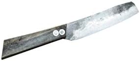 Усоен - Японски Кухненски плодов нож Nakiri, 6 инча, Въглеродна стомана, Ръчно изработени