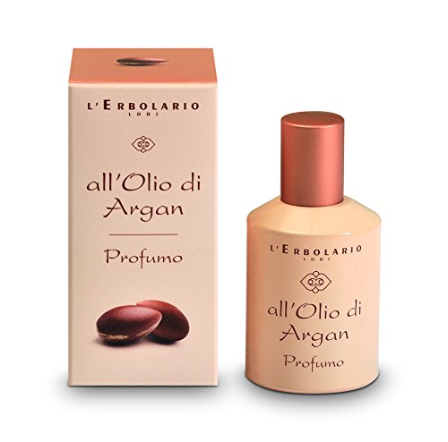 L ' Erbolario - Арганово масло - Парфюм спрей за мъже и жени - Амбър, кремообразен аромат - Привлекателен, снизходително