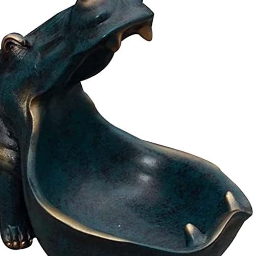 Статуята на Кутии за съхранение на Хипопотам, Голяма дупка, Фигура за съхранение на Хипопотам, Ключова мивка, Смола, Чаша