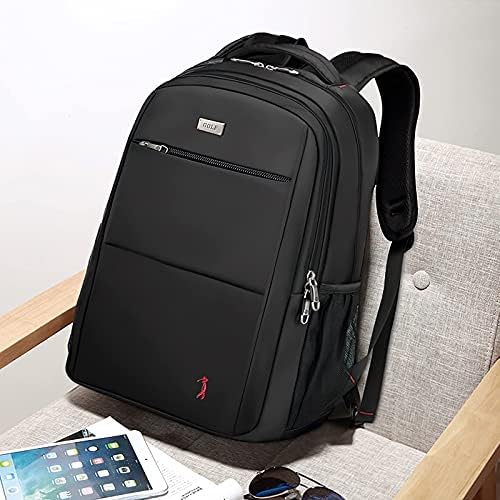 JIKUGO Travel Laptop Backpack-Подходящ за 15,6-инчов лаптоп,Раница за мъже и жени,Водоустойчиви,издръжлива раница за пътуване