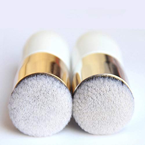Linhengyu Masque Blush Brushes Pro Face Makeup Brushes Large Round Head Buffer Powder Brush Foundation Cosmetic For Women Gifts