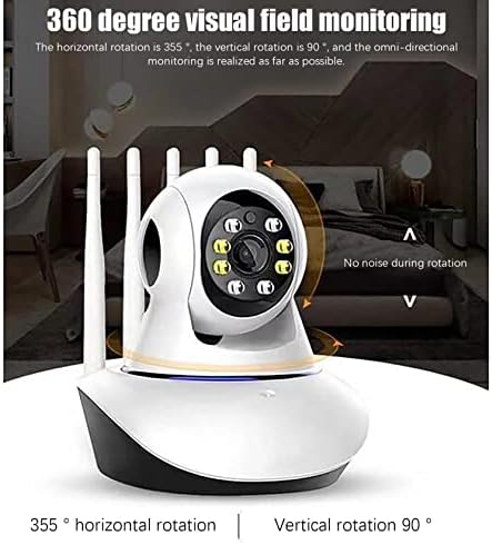 Hstore Life Security Camera S Wireless Surveillance Outdoor WiFi Light Bulb Cam with Rechargeable Battery Motion Detection, Waterproof, Cloud & Local Storage, 1080P Night Vision for Home