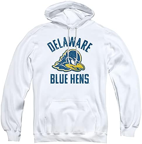 University of Delaware Official Ud Fightin Blue Hens Unisex Adult Pull-Over Hoodie