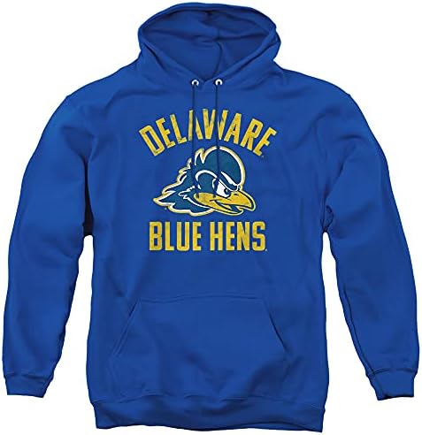 University of Delaware Official Ud Fightin Blue Hens Unisex Adult Pull-Over Hoodie