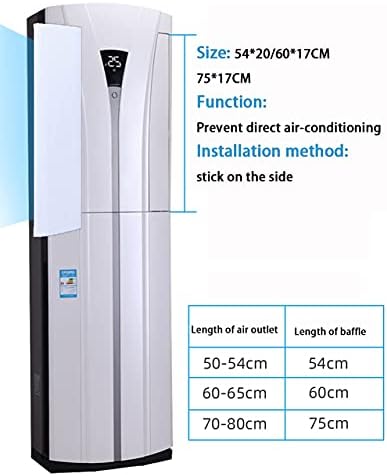 Xinmier Климатик Дефлектор, Двойна Вентилационен Шкаф Тип Климатик Дефлектор, за да Предотврати Директно Обдува Домашния
