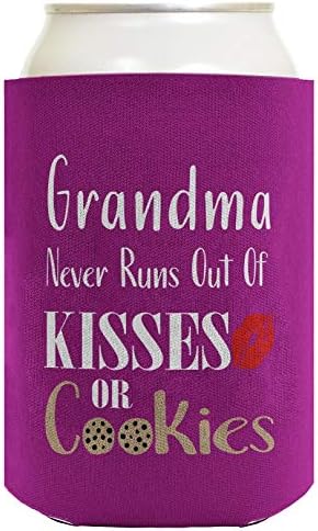Най-добрата баба някога подаръци Баба никога не свършва целувки и бисквити 96-Pack може Кулата Охладители Баба