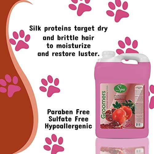 Pet Silk Groomers Formula Shampoo - Анти-Сменяне за кучета и котки - Траен аромат Придава блясък и влага - 2,5 литра