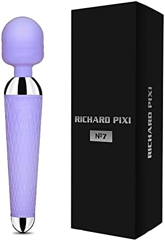 Richard Pixi Акумулаторна персонален масажор - Пръчка - Тих и водоустойчив - 10 режима на вибрации - USB Акумулаторна