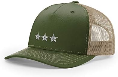 Армия O-9 Генерал-лейтенант Ранг Бродирана шапка Ричардсън