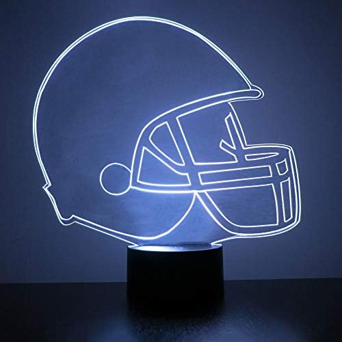 Magic Mirror се Съхранява Michigan State Spartans Football Helmet Sports Фен Lamp/Night Light - LED - Персонализация безплатно