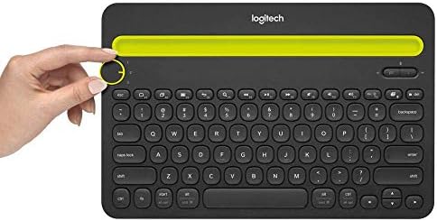 logitech Bluetooth Multi-Device Keyboard K480 за компютри. Таблети и смартфони. Черно - 920-006342 (обновена)