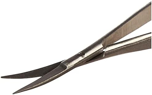 Artemio Precision Pliers Извити Ножици, от Неръждаема Стомана, Сребро, 7.2 x 1 x 17.2 см