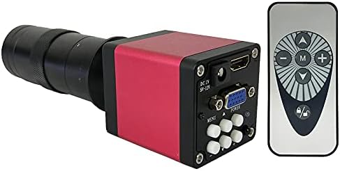 ZXYAN Микроскоп с Аксесоари 22MP HDMI HD USB TF/14MP, HDMI, VGA Цифров видео Микроскоп, Камера +130X C за Монтиране на