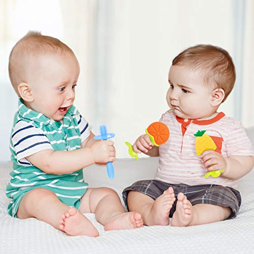 Odlila Baby Teething Toys Set/Baby Teether Ivan Toys/Натурален Органичен Фризера Безопасен за Бебета и малки деца/ BPA-Free
