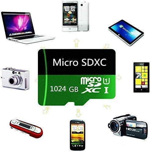 1024GB Micro SD Card Class 10 Memory Card High Speed Micro SD SDXC Card with SD Adapter
