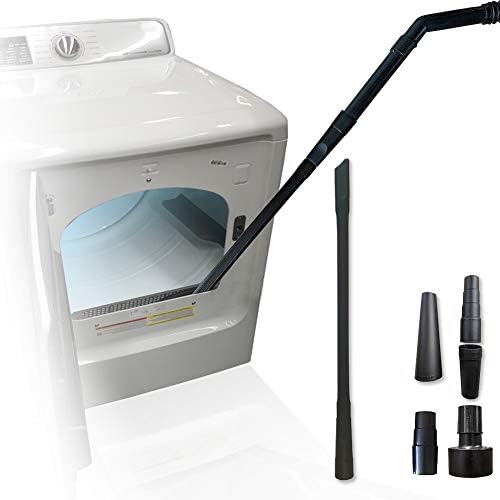 Простор Марля Cleaner for Dryer Vent - Марля Гумите Dryer Vent Vacuum Cleaner Attachment and Марля Trap Cleaning Tool.