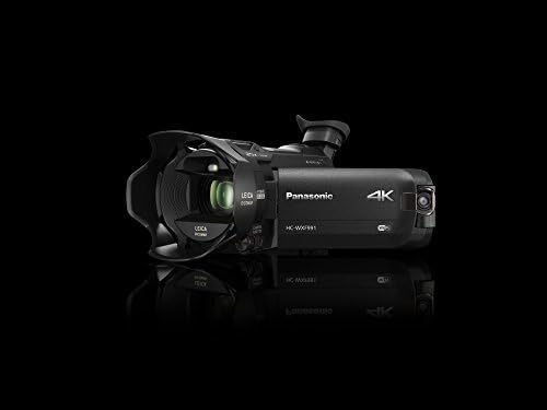 Panasonic 4K Cinema-Like Video Camera Камери HC-WXF991K, 20X Leica DICOMAR Обектив 1/2.3 BSI сензор, 5-ос hybrid O. I.