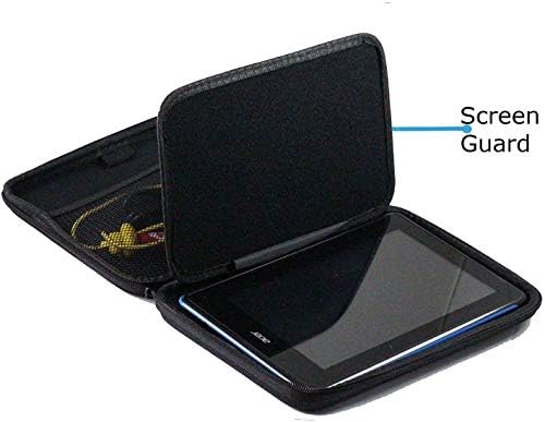Navitech Grey Hard Carry Case е Съвместим с Garmin GPS dēzlCam 785 LMT-S