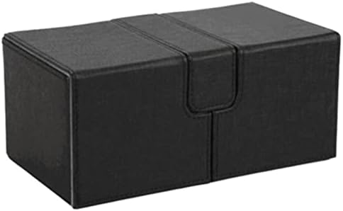 NC-Голям е Размерът на MTG PKM YGO Deck Box Card Case Deck Holder Board Game Card Box: черен, червен, син цвят 200+