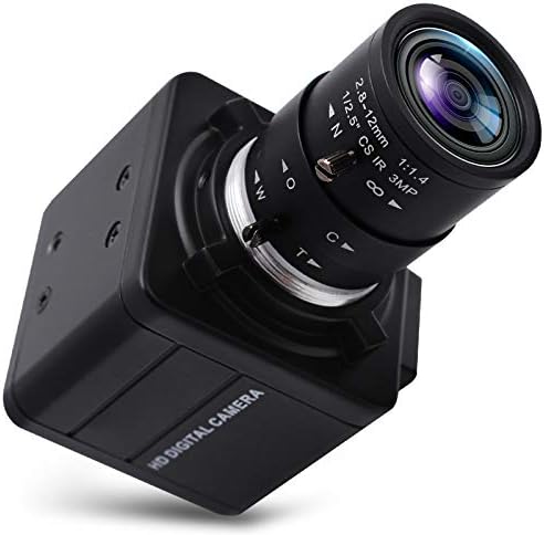SVPRO USB Камера с Увеличение 2.8-12mm Варифокальный Обектив 8MP Ръчен Фокус Мини USB Уеб Камера 2448P Висока Разделителна