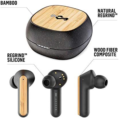 House of Marley обратно изкупуване ANC: шумоподавляющие настоящите безжични слушалки с микрофон, с връзка Bluetooth, общо